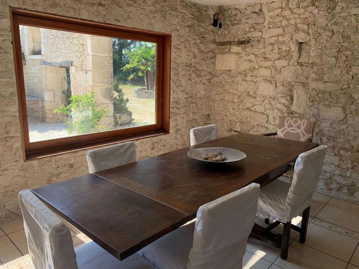 Country Villa For 19 Pool Cinema Football Pitch Verteillac Extérieur photo