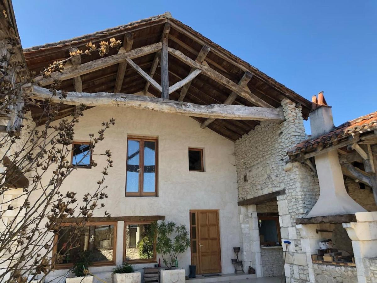 Country Villa For 19 Pool Cinema Football Pitch Verteillac Extérieur photo